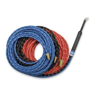 Weldcraft Torch Pkg, 25′ (7.6m), Braided – WP-125M-25-R
