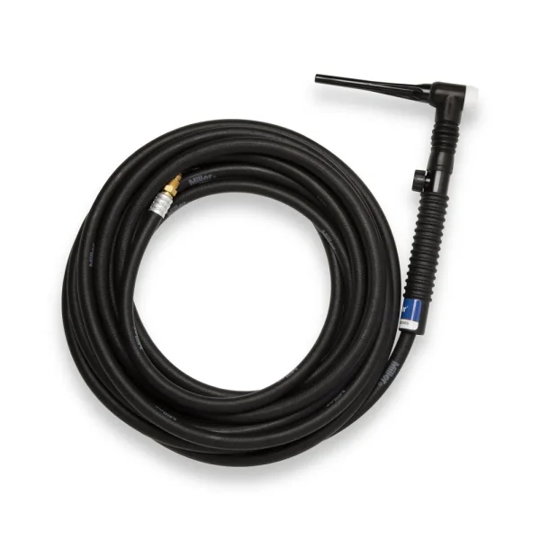 Weldcraft A-150 Rubber TIG Torch Package w/ Flex Head and Valve, 25 ft – WP-17FV-25-R