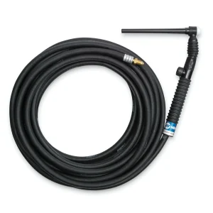 Weldcraft A-125 Rubber Flex TIG Torch Package w/ Valve, 25′ – WP-9FV-25-R