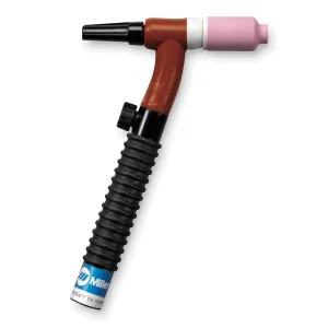 Weldcraft 150A Red Rubber Flexible TIG Torch w/ Valve, 25 ft – WP-R17FV-25-R
