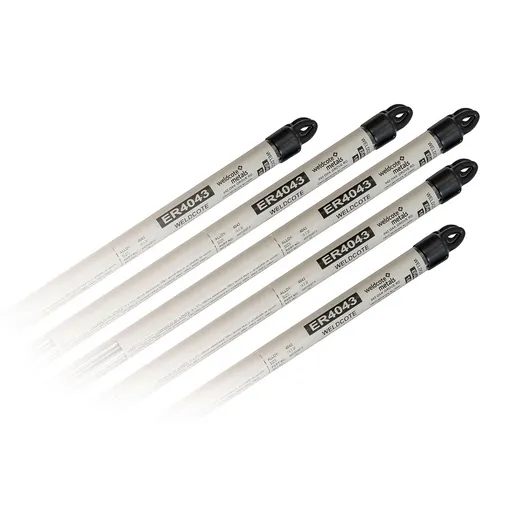 Weldcote POP 5356 Aluminum TIG Rod, 3/32″, 36″ Length, 1 lb Tube | 5356332X36T1P
