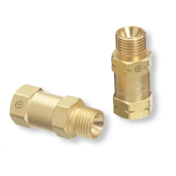 Western Enterprises WE-61 B Size Regulator Reverse Flow Check Valve, Set of CV-30R and CV-31L