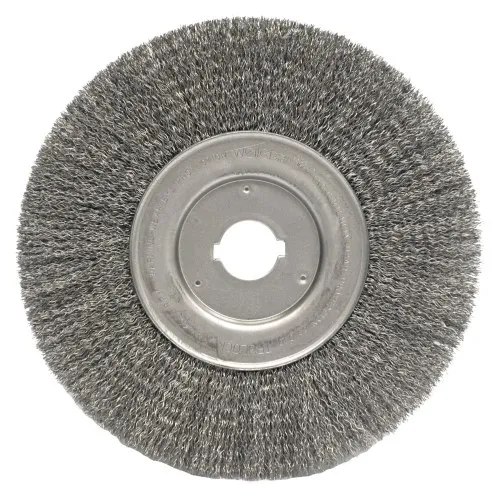 Weiler 10″ Narrow Face Crimped Wire Wheel #01259 (2 pk)