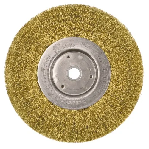Weiler 6″ Narrow Face Crimped Wire Wheel (2 Pk) #01475