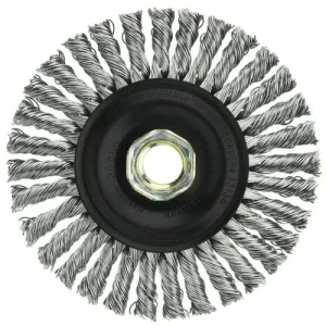 Weiler ROUGHNECK MAX 4″ Stringer Bead Wire Wheel 13138