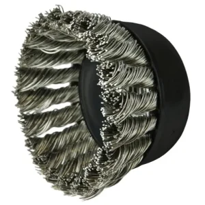 Weiler 2-3/4″ Single Row Knot Wire Cup Brush 13258