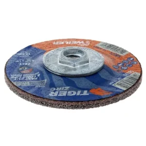 Weiler 4-1/2″ x 1/4″ TIGER ZIRC Type 27 Grinding Wheel 58070 (10 Pk)