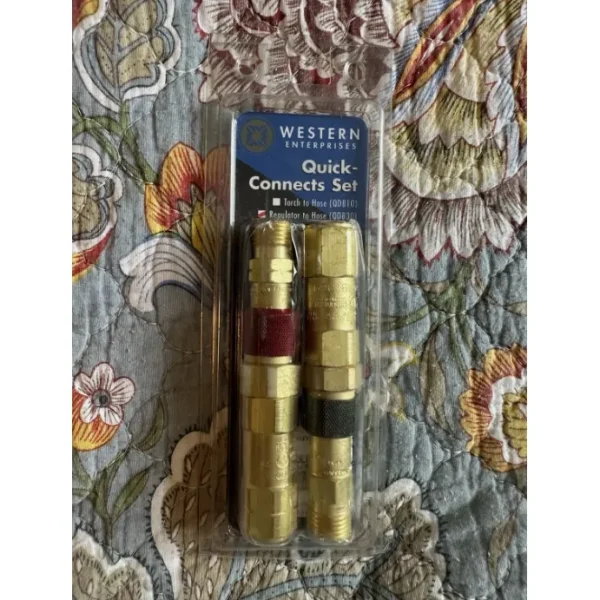 WELDMARK BY WESTERN QBD30 QUICK CONNECT SET REGULATORS