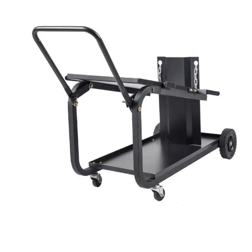 WELDMARK® UWC Universal Welding cart, 2 shelves, 110 lb. capacity, cylinder storage up to 80 CF. (7-1/2 in. Diameter)