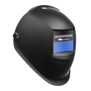 WELDMARK® WM8VS9-13H Steel Works Black Auto-Darkening Helmet With Real View 2.5 light state Lens Shade Variable 9-13