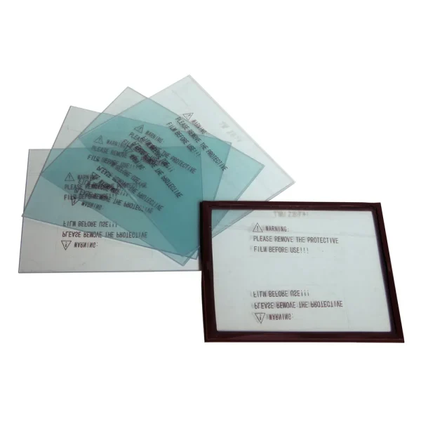 WELDMARK® WMFC15 Outside Cover Lens Size: 4.53in X 3.69in Clear, 5/PACK