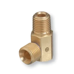 B-Size Adaptros, 90 Acetylene/Fuel Gas LH Male B-Size
