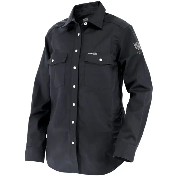 AngelFire Women’s AR/FR Cotton Work Shirt WF3515-BK