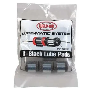 WELD-AID/Best Weld/Power Weld 007060 Lube-Matic Lubricant Pads (Package of 6 Pads) (Brand May Vary)