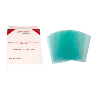 WELDCOTE WLENS216326 OUTER LENS 4-11/16″ X 5-5/8″ MILLER STYLE, 5/PACK