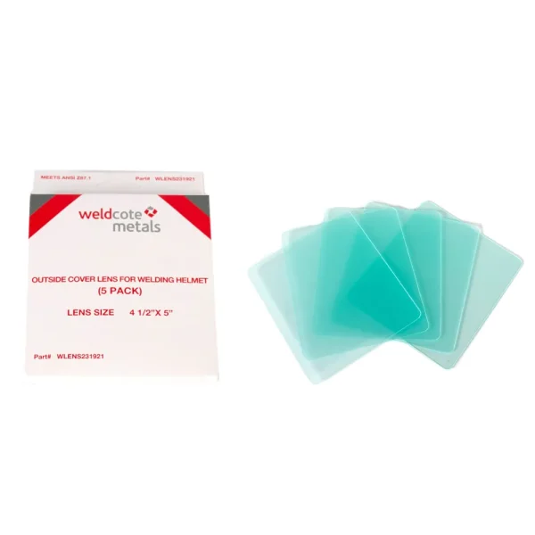 WELDCOTE WLENS231921 OUTER LENS 4-1/2″ X 5″ MILLER STYLE, 5/PACK