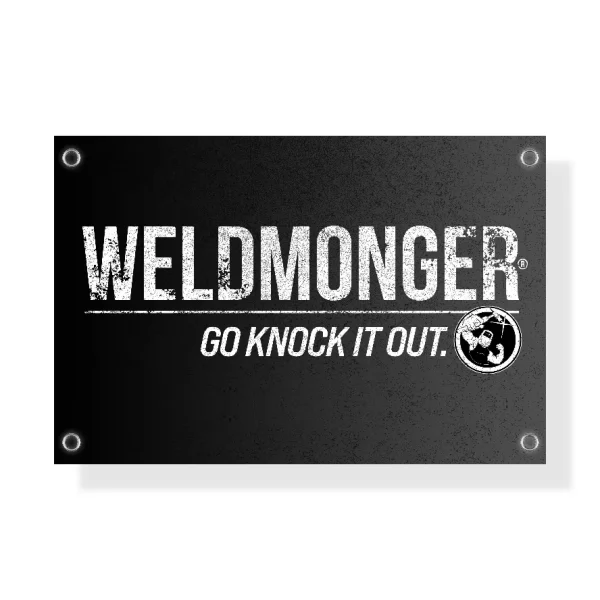 Weldmonger® “Go Knock It Out” Banner 2×3