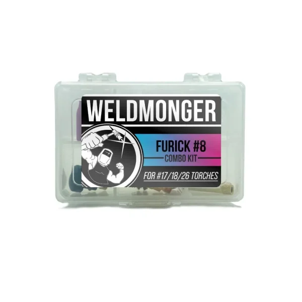 WELDMONGER® Furick #8 PRO Combo Kit, Size 3/32 – For 17,18,26 Style Torches
