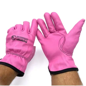 Weldmonger® TIG Welding Gloves – Pink “Stubby®”