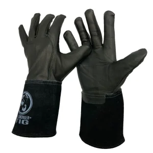 Weldmonger® TIG Welding Gloves – Black 3″ Cuff