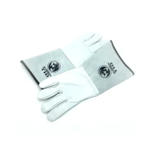 Weldmonger® TIG Welding Gloves – White/Gray 5.9″ Cuff