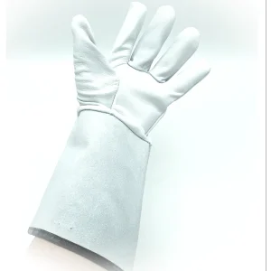 Weldmonger® TIG Welding Gloves – White/Gray 5.9″ Cuff