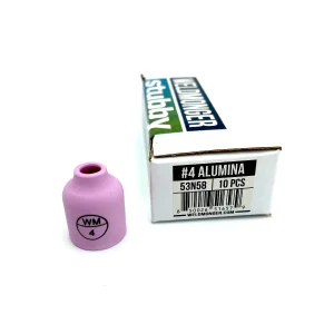 Weldmonger® Stubby Alumina Cups – Size: #4, 10/PK