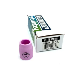Weldmonger® Stubby Alumina Cups – Size: #8, 10/PK