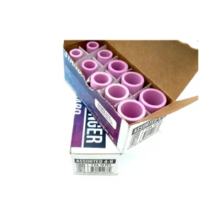 Weldmonger® “Standard” Alumina Cups – 4-8 Assorted Sizes, 10/PK