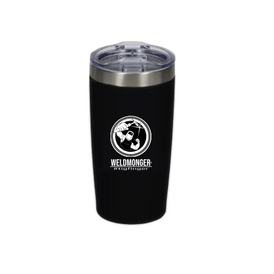 Weldmonger® #tigfinger 18 oz Travel Tumbler