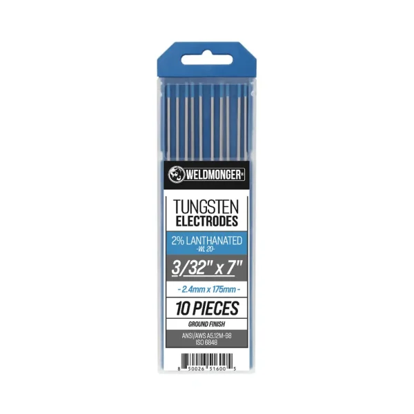 Weldmonger® 2% Lanthanated Tungsten, 10/PK