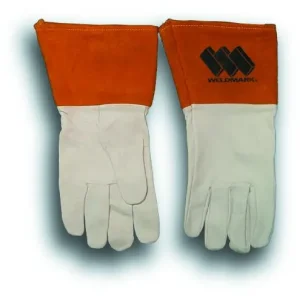 Weldmark WM811102 Tig/Mig Top Grain Kidskin Unlined with 4″ Cuff Gloves (Pkg. of 12)