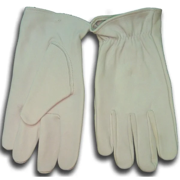 Weldmark WM831102 Drivers Top Grain Goatskin Unlined Shirred Cuff Gloves (Pkg. of 12)