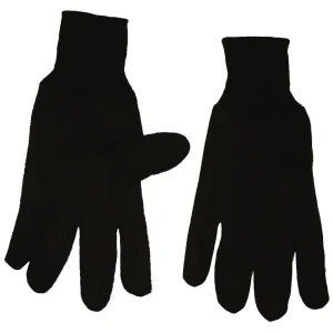 Weldmark WM858209 Large Jersey 100% Cotton 9oz. Brown Knit Wrist Gloves (Pkg. of 12)