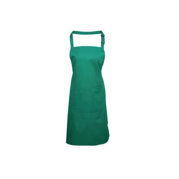 Weldmark WM863210 Green Cotton Bib Apron 24″ x 36″ FR 9oz (Pkg. of 72)