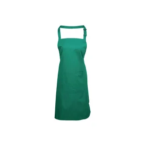 Weldmark WM863310 Green Cotton Bib Apron 24″ x 42″ FR 9oz. (Pkg of 72)
