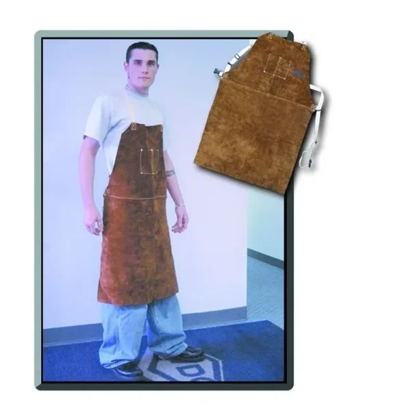 Weldmark WM883220 Leather Welders Bib Apron 24″ X 36″ (Pkg. of 36)