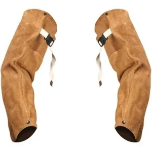 Weldmark WM885020 Leather Welders Pair of Sleeves 23″ (Pkg. of 36)