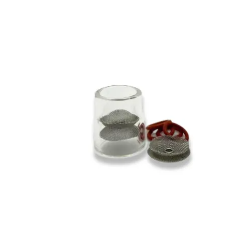 Furick #10 Jazzy Glass Cup – Single cup, Spare 3/32 Diffuser Screen, Spare O’Rings
