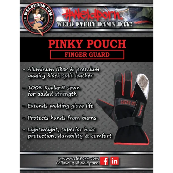 Weld Porn Pinky Pouch / Finger Guard #WPPINKYPOUCH