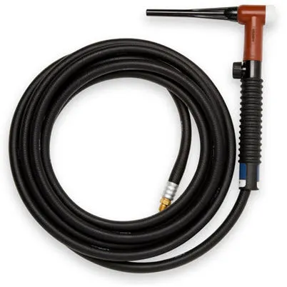 Weldcraft Redhead Flex Valve TIG Torch Pkg – 150 Amp WP-R17FV-12-R