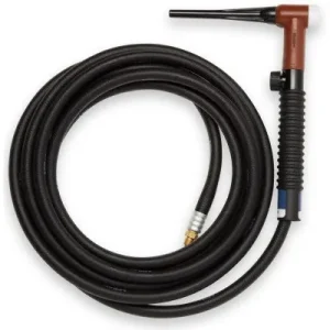Weldcraft Redhead Flex Valve TIG Torch Pkg – 150 Amp WP-R17FV-25-R