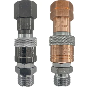 KOIKE ZA3232260 TORCH-TO-HOSE QUICK CONNECT COUPLERS, BRASS-S/S 9/16″-18