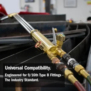 KOIKE ZA3232260 TORCH-TO-HOSE QUICK CONNECT COUPLERS, BRASS-S/S 9/16″-18