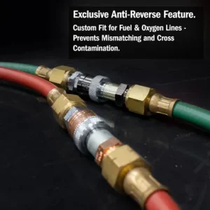 KOIKE ZA3232260 TORCH-TO-HOSE QUICK CONNECT COUPLERS, BRASS-S/S 9/16″-18