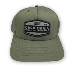 CALIFORNIA TOOL & WELDING SUPPLY HAT, FLAG, GREEN