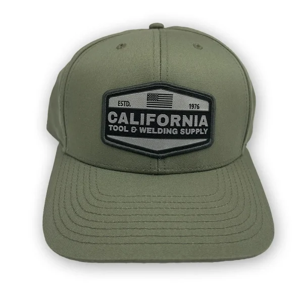 CALIFORNIA TOOL & WELDING SUPPLY HAT, FLAG, GREEN
