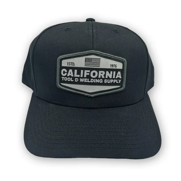 CALIFORNIA TOOL & WELDING SUPPLY HAT, FLAG, BLACK