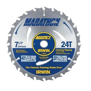 Irwin Circular Saw Blade – 7-1/4 in – Yes | 24030
