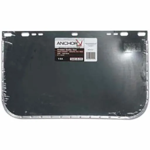 Anchor Brand Visor, Dark Green, Aluminum Bound, 15-1/2″ L x 9″ H | 101-3442-B-DG
